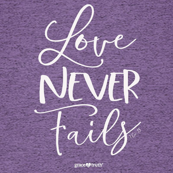 Never Fails - Adult T (Purple)