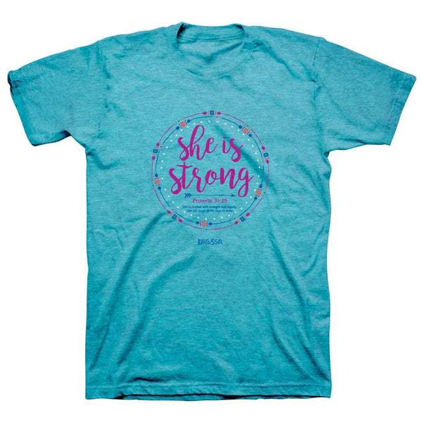 She Is Strong - Womens T-Shirt
