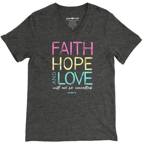 Faith Hope Love Not Cancelled